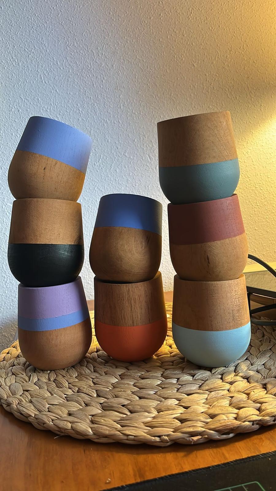 Mate de Madera con Bombilla - Image 2