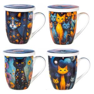 Taza con filtro "Gato"