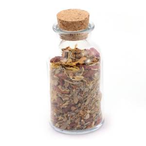 Tarro de cristal con tapa de corcho