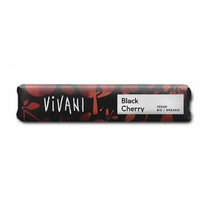Barrita Chocolate Negro con Cereza Bio Vivani