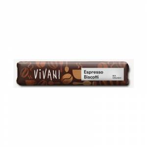 Barrita de Crema de Café Espresso y Galleta Bio Vivani