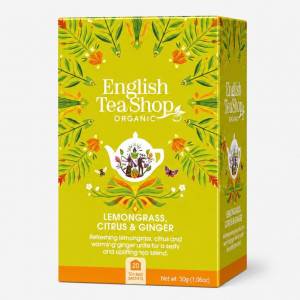 English Tea Shop Lemongrass, Citrus & Ginger