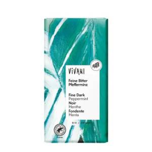 Chocolate Negro 68% Santo Domingo con Menta Vivani Bio