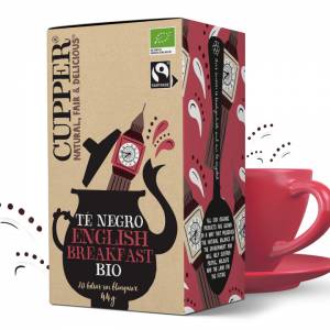 Cupper Té Negro English Breakfast Bio.
