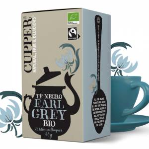 Cupper Té Negro Earl Grey Bio.