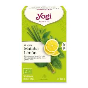 Yogi Tea Té verde Matcha Limón