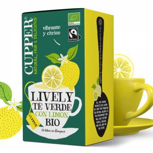Cupper Té Verde con Limón Bio.