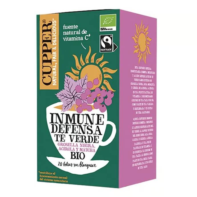 Cupper Té Verde Inmune Defensa Bio.