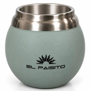 Mate Bola Acero Inoxidable Azul