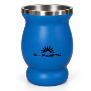 Mate Acero Inoxidable Azul