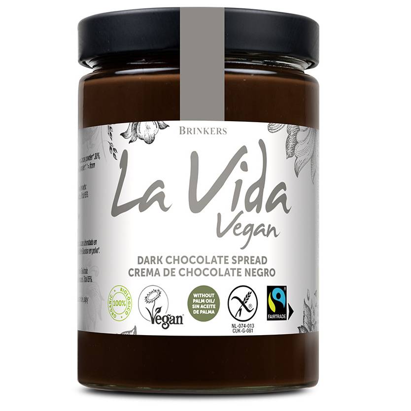 Crema de Chocolate Negro La Vida Vegan 270gr
