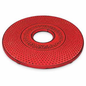 Base para Tetera de Hierro Rojo