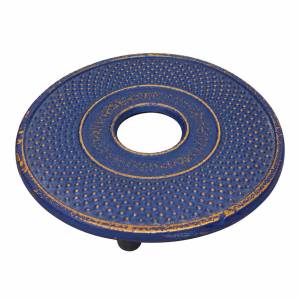 Base para Tetera de Hierro Azul