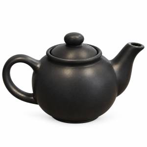 Tetera de porcelana Negra